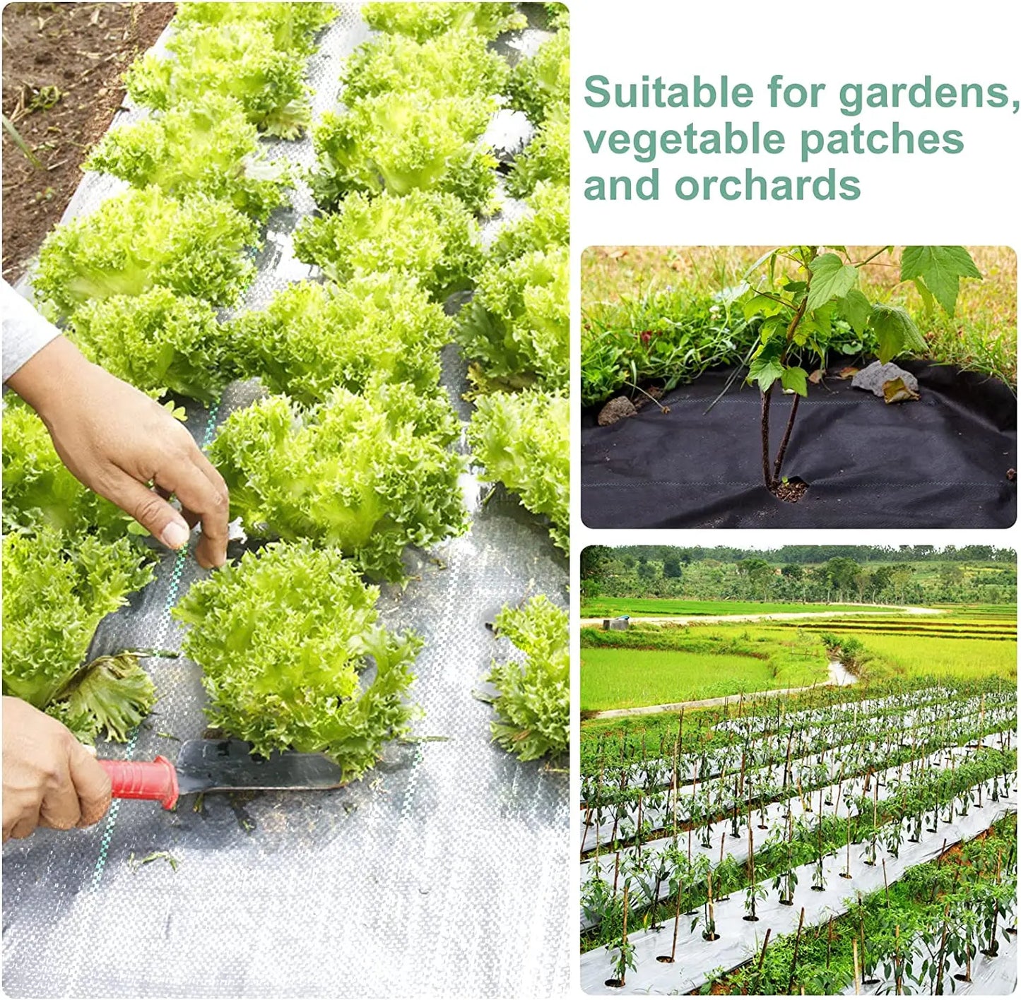 Garden Landscape Fabric Weed Barrier