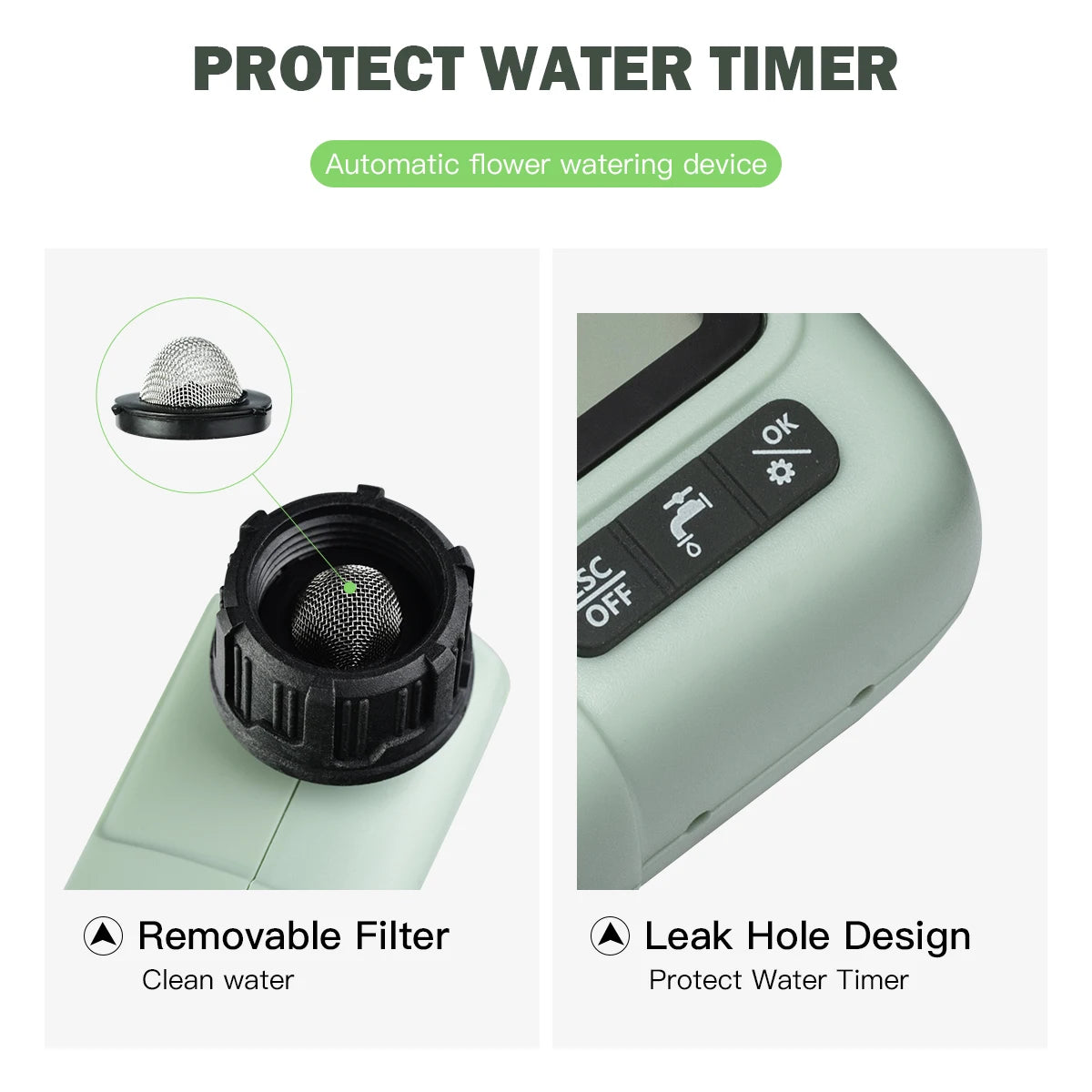 HCT-322 Automatic Water Timer Garden Digital Irrigation Machine Intelligent Sprinkler