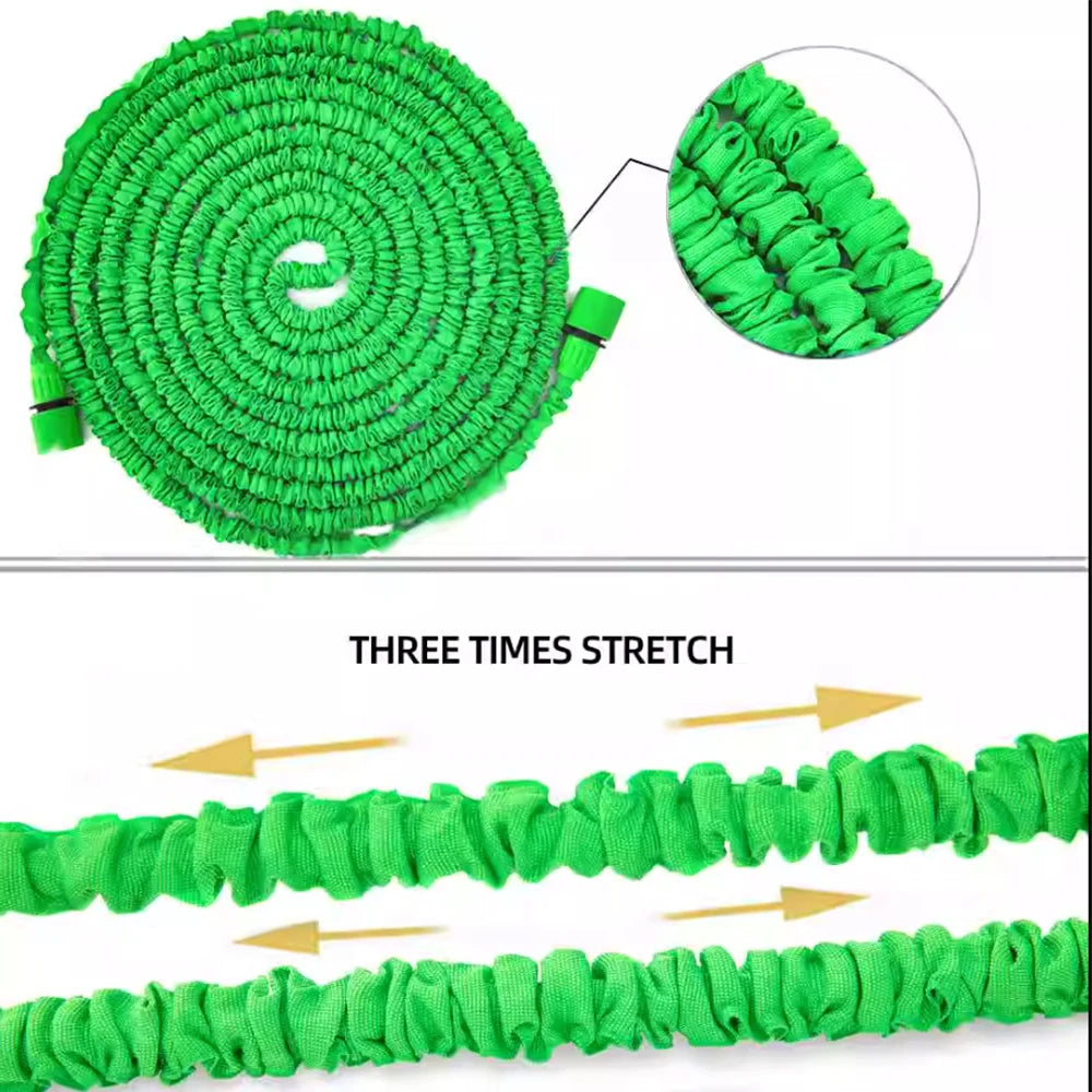 Expandable Magic Hose - High-Pressure Car Wash - 7 Water Spraying Functions