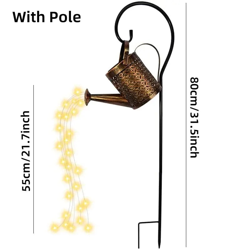 LED Solar Watering Can