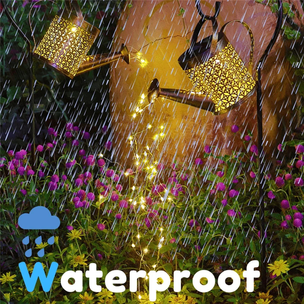 LED Solar Watering Can