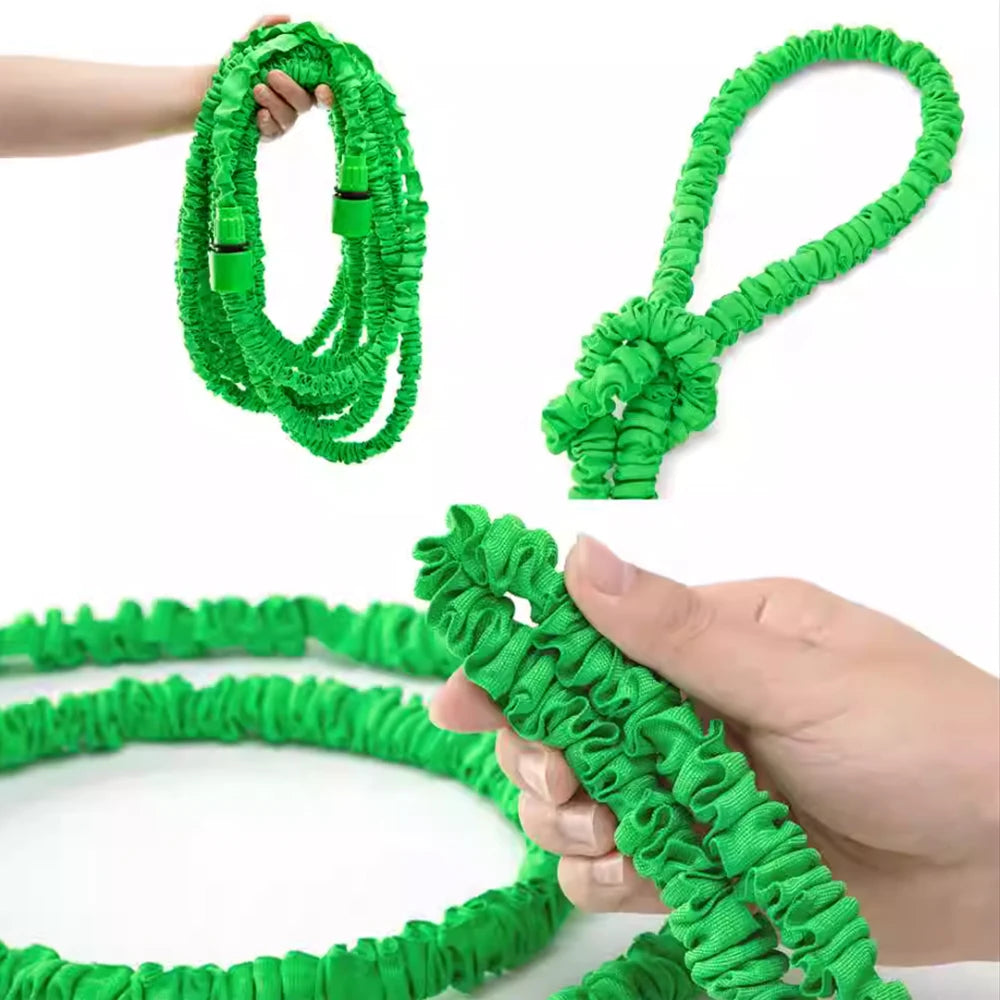 Expandable Magic Hose - High-Pressure Car Wash - 7 Water Spraying Functions
