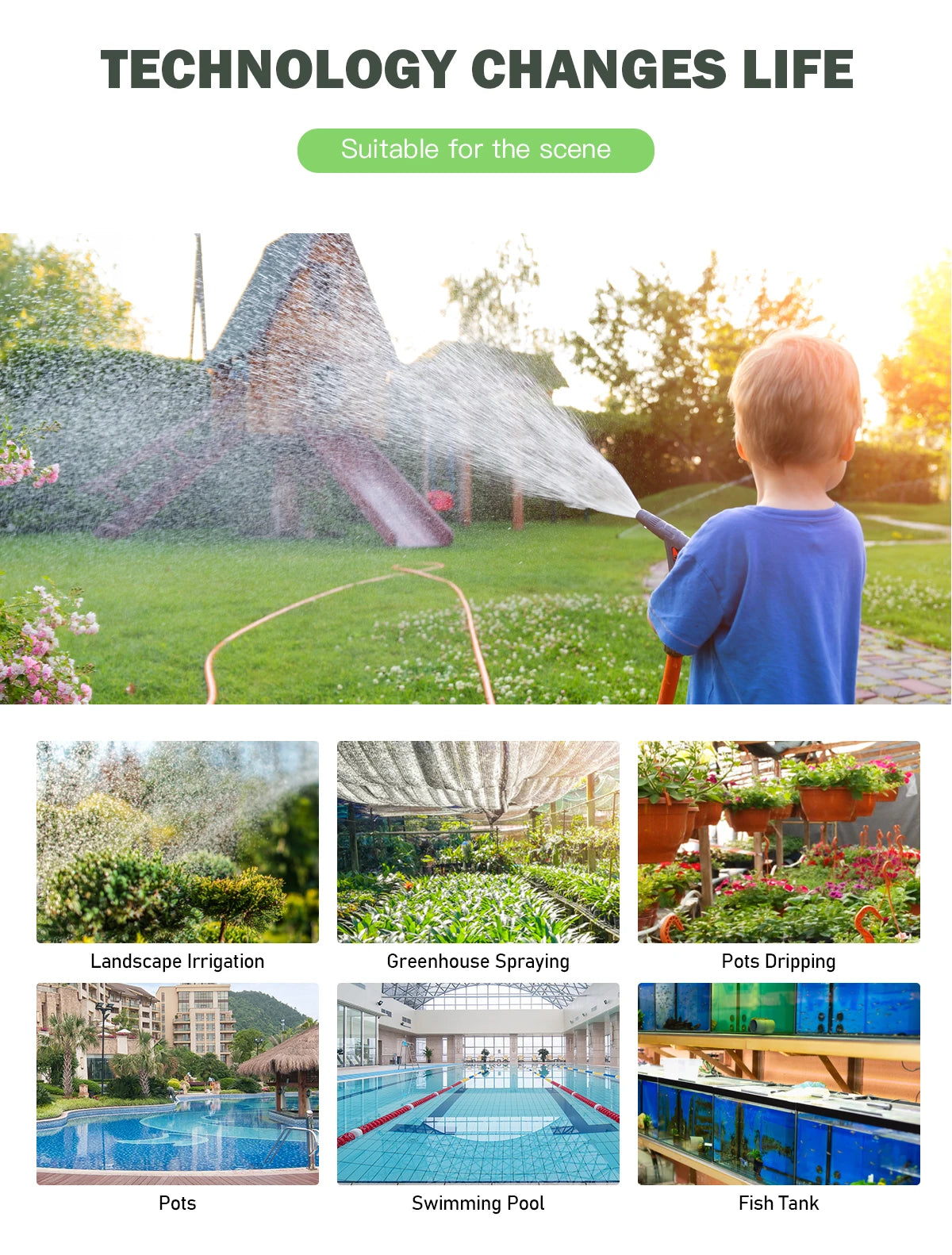 HCT-322 Automatic Water Timer Garden Digital Irrigation Machine Intelligent Sprinkler