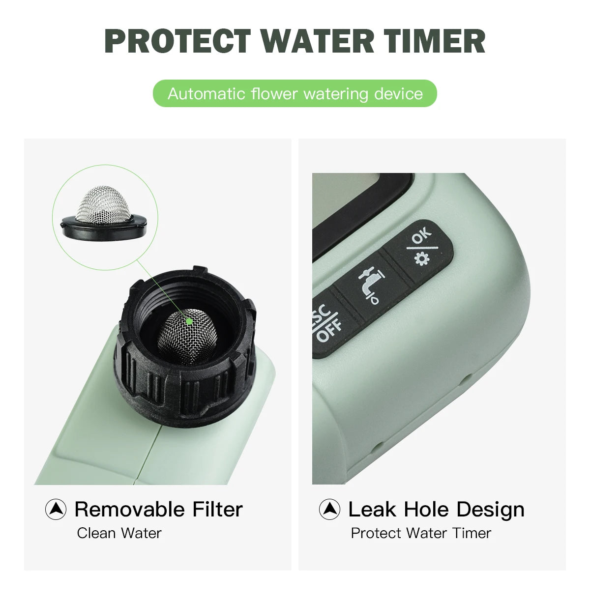 HCT-322 Automatic Water Timer Garden Digital Irrigation Machine Intelligent Sprinkler