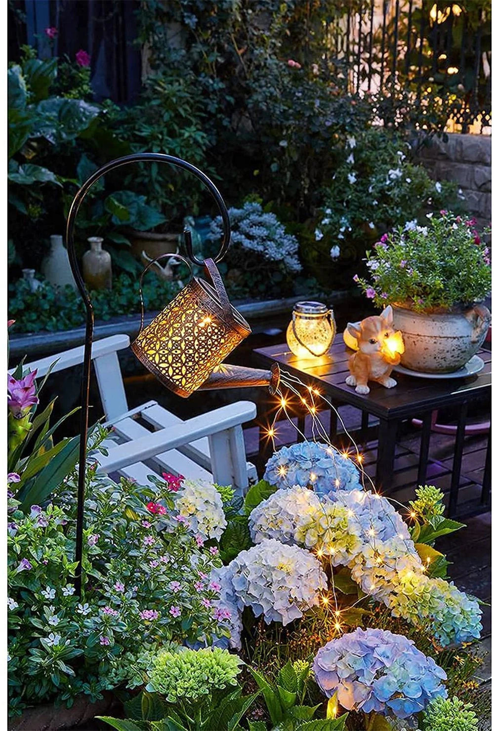 LED Solar Watering Can